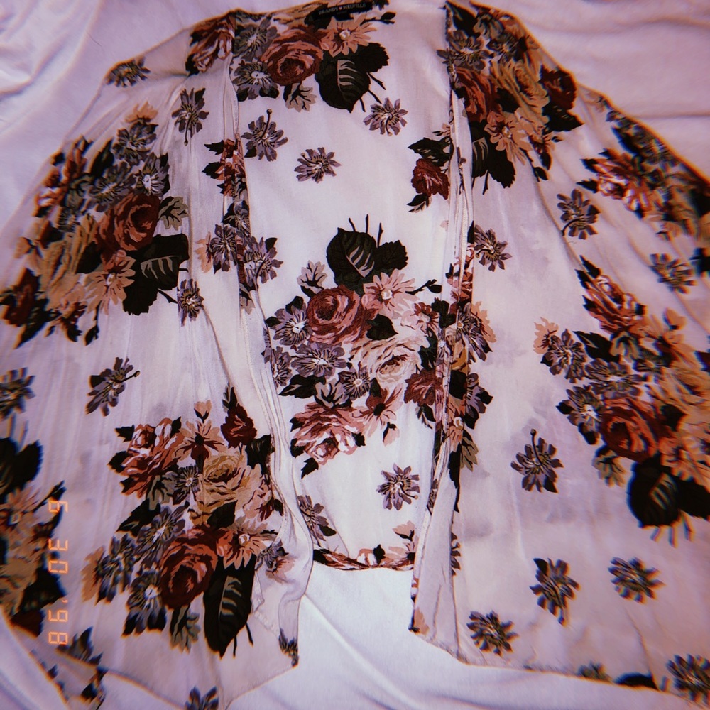 Floral Brandy Melville Kimono